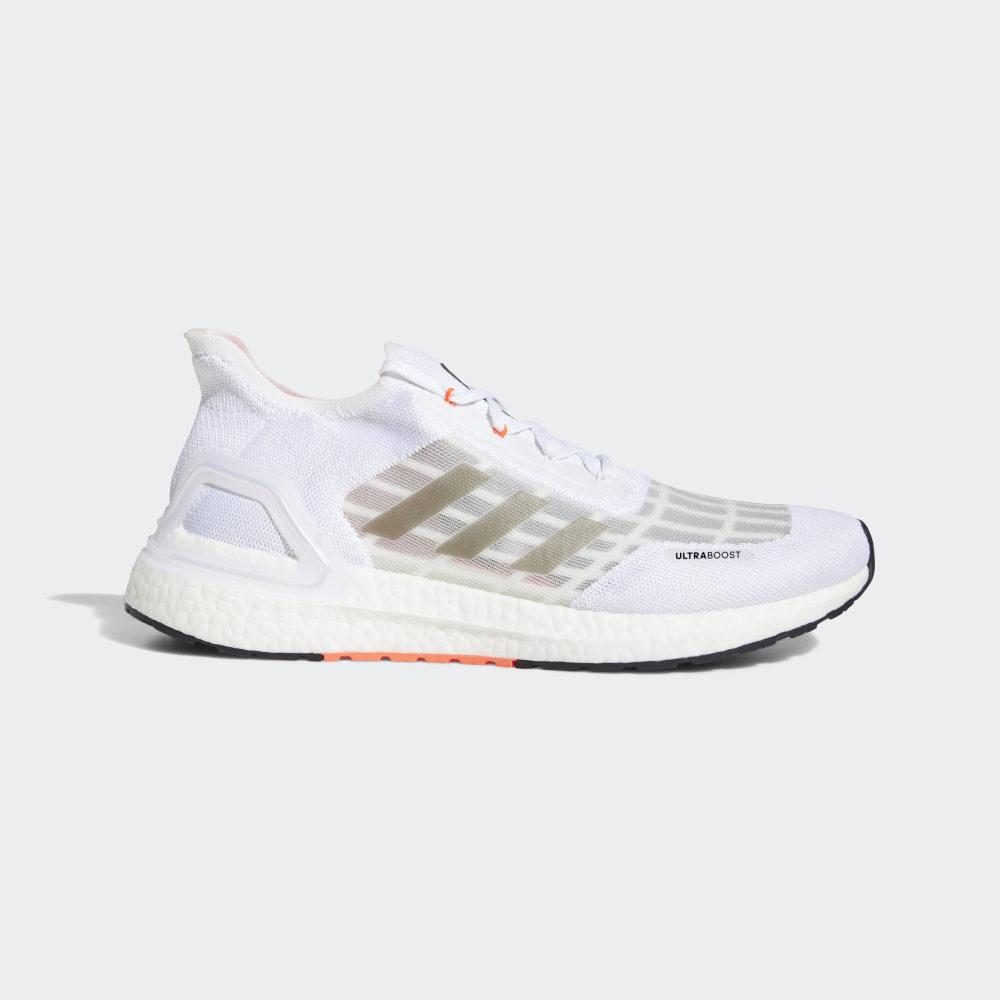 Adidasi Alergare Adidas Ultraboost SUMMER.RDY Dama Romania - Albi/Negrii/Rosii EG0773